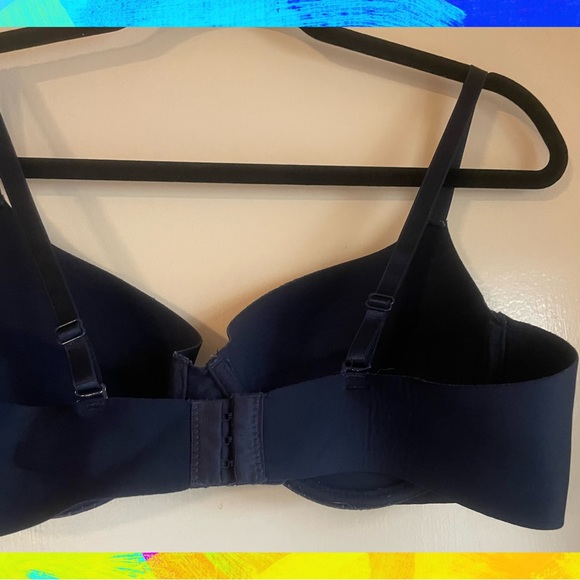 Laura Ashley Blue Full Coverage Bra - Size 38C. - Picture 2 of 5